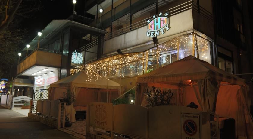 Hotel Genty Rímini Exterior foto